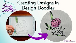 Creating A Design in Design Doodler  Step by Step Tutorial [upl. by Stace470]