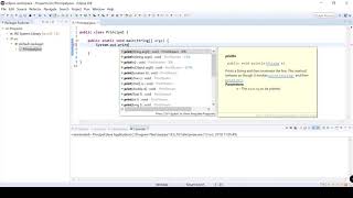 Hacer proyecto y primer programa Java en Eclipse [upl. by Ymmat228]