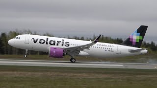 Volaris  Airbus A320 271N  Takeoff amp Landing [upl. by Hcardahs]