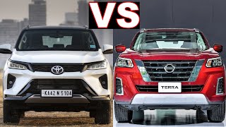 2022 Nissan X Terra vs Toyota Fortuner 2022 Family SUVs toyota fortuner nissan x terra 2022 [upl. by Assirok]