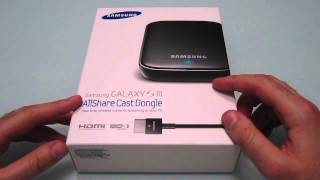 Samsung AllShare Cast Dongle [upl. by Nathanael498]