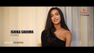 Model Diaries  Kingfisher Calendar 2018  Ishika Sharma [upl. by Anaiad989]