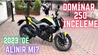 Dominar 250 İnceleme  2023 de alınır mı   Uras motovlog [upl. by Entsirhc32]