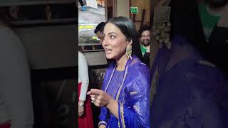 Hina Khan Spotted Screening Gippy Grewals Punjabi Film quotShinda Shinda No Papa [upl. by Nicram827]