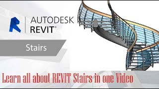 Learn all about Revit Stairs in One Video [upl. by Jewell331]