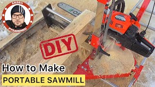 100 Dollars  DIY Portable Sawmill NORWOOD PortaMill PLANS⬇️ [upl. by Lunn]