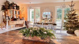 KITCHEN Decorating Ideas  Christmas Decor  Thrifted Decor  Natural Decor  Ep 5 [upl. by Dnaltiak590]