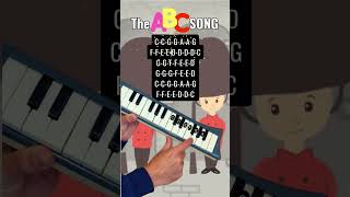 Tutorial how to play the ABC Song on a Melodica melodica pianotutorial abcsong abc preschool [upl. by Frieder]