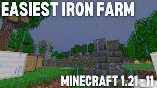 The Easiest Iron Farm in 121 [upl. by Amargo]