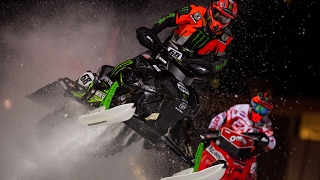 Tucker Hibbert 125th Pro National Snocross Win [upl. by Toshiko17]