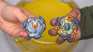 GEIST FAFNIR vs WINNING VALKYRIE  Beyblade Burst Super Z ベイブレードバースト 超ゼツ [upl. by Enneyehs]