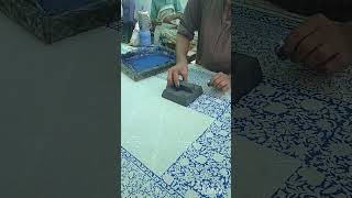 reduction woodblock printing [upl. by Valentia]