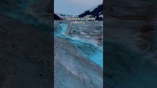 Exploring Alberta’s Athabasca Glacier on the icefields parkway 🗻 banff glacier [upl. by Chappy]