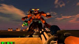 Serious Sam Classic TFE Final Boss Serious Difficulty  Ending [upl. by Lorrin]