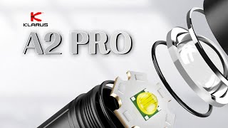 【電筒王】KLARUS A2 PRO 1450流明 420米 伸縮變焦手電筒 TYPEC充電 電量顥示 2170018650AAA [upl. by Rosemary93]