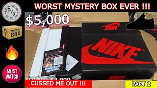 Part 2  Sneaker Store sent me the WORST MYSTERY BOX EVER  WORSE THAN coolkicks amp Cams Kicks [upl. by Drusus]