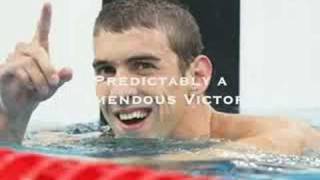 Michael Phelps The Greatest Olympian Ever 8 Gold Medals Achiever Beijing Olympics 2008 [upl. by Jarvey979]