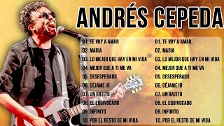 Andrés Cepeda Grandes Exitos  Musica Colombiana Pa Beber Beber y Beber [upl. by Lahcear]