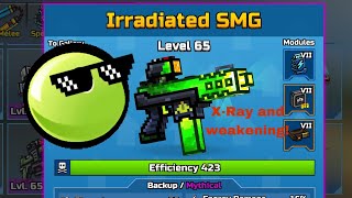 Irradiated SMG gameplay  Pixel Gun 3D [upl. by Nylirek310]