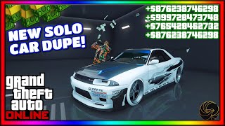 SOLO  NEW SUPER EASY GTA 5 ONLINE CAR DUPLICATION GLITCH  AFTER PATCH 167  PS5XBOXPC [upl. by Lema]