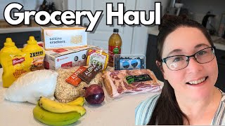 Shopping on a Budget  GROCERY HAUL Gluten amp Lactose Free [upl. by Porcia]