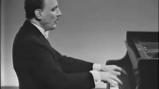 Michelangeli  Chopin Waltz Ladieu Op 69 No 1 in A flat Major Torino 1962 [upl. by Nerok]