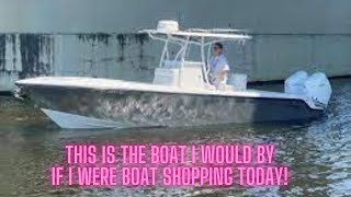 My Favorite Boat Reviewed at 2023 Florida Boat Shows  the Limitless 27 [upl. by Winikka]