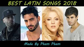 Best Latin Songs 2018  Shakira Maluma Nicky Jam Enrique Iglesias Wisin Ozuna Yandel Becky G [upl. by Layney199]