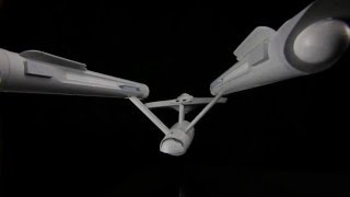 star trek model filming test shots [upl. by Oludoet651]