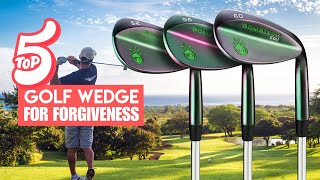 Top 5 Forgiving Golf Wedges in 2024 Boost Your Short Game 🏌️‍♂️🎯 [upl. by Nellek]