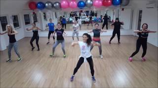 Shakira ft Maluma  quotChantajequot Zumba Fitness Choreography [upl. by Ellett]