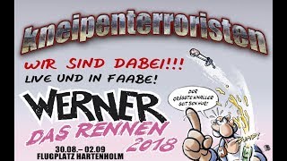 Kneipenterroristen  Nüchtern bin ich schüchtern  Werner Rennen 2018 [upl. by Harac481]