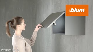 AVENTOS HKXS Small stay lift system  Blum [upl. by Ravens443]