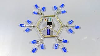 New Top 2 Electronic Projects  Awesome LED Chaser Circuit [upl. by Retsevel]