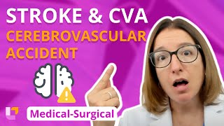 Stroke amp Cerebrovascular Accident CVA  MedicalSurgical  Nervous System  LevelUpRN [upl. by Davison216]