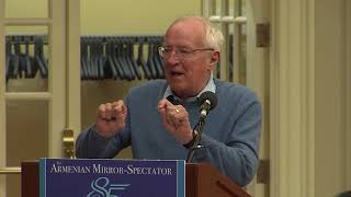 ROBERT FISK in Journalism and Fake News Armenian MirrorSpectator 85th anniversary symposium [upl. by Malsi]