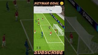 🚀 neymar goal 💀 shorts efootball [upl. by Yecram]