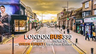 London Bus Ride 🇬🇧 Route 330 🚍 Wanstead Park Station To Thames Barrier  Via Green Street [upl. by Gefell980]