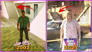 GTA 6 VS GTA VICE CITY MAP COMPARISON [upl. by Rusticus]