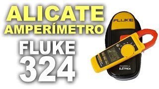 Alicate amperímetro True RMS  Fluke 324 [upl. by Atinomar]