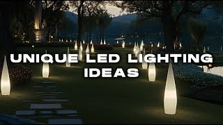 25 Unique LED Lighting Ideas for Your Backyard  Garden Lighting [upl. by Sybilla]