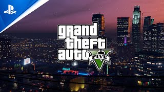 Grand Theft Auto V and Grand Theft Auto Online  PlayStation Showcase 2021 Trailer  PS5 [upl. by Anik]