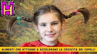 Alimenti che attivano e accelerano la crescita dei capelli [upl. by Enenaej]