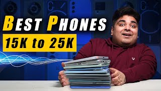 I Picked Top Power Pack Phones For You  Best Smartphones from 15000 To 25000  December 2023 [upl. by Rases718]