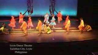 PHILIPPINE DANCE TINIKLING LEYTE DANCE THEATRE [upl. by Eirroc]