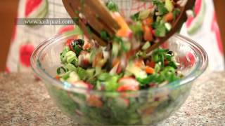 Fattoush Salad Healthy Salad recipe [upl. by Bozuwa]