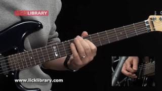 Metallica  Enter Sandman  Guitar Solo Performance  Metallica Guitar Lessons  Licklibrary [upl. by Runkel]