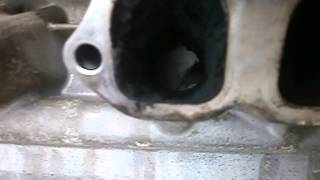 VW Lupo SDI engine inlet manifold cleaning  before and after [upl. by Caruso244]