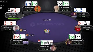 WCOOP 90H 1K NLHE C Darwin2  edercampana  randomchu  Final Table Replay [upl. by Perrie]