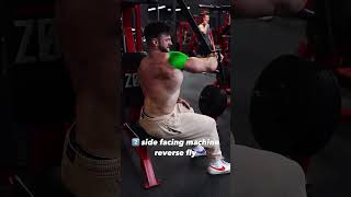 FULL REAR DELT WORKOUT motivation fitwitheric bodybuilding [upl. by Yates879]